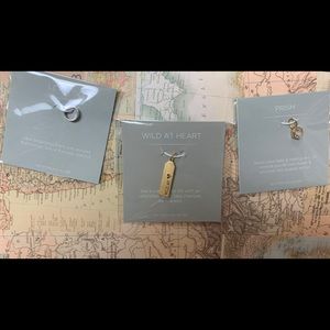 Origami Owl 3pc set Core Necklace/Bracelet charms